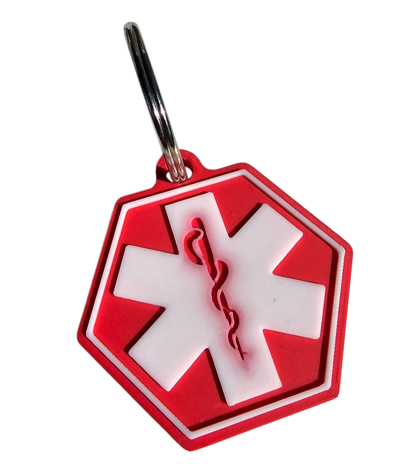 Medical alert keychain (with NFC chip)