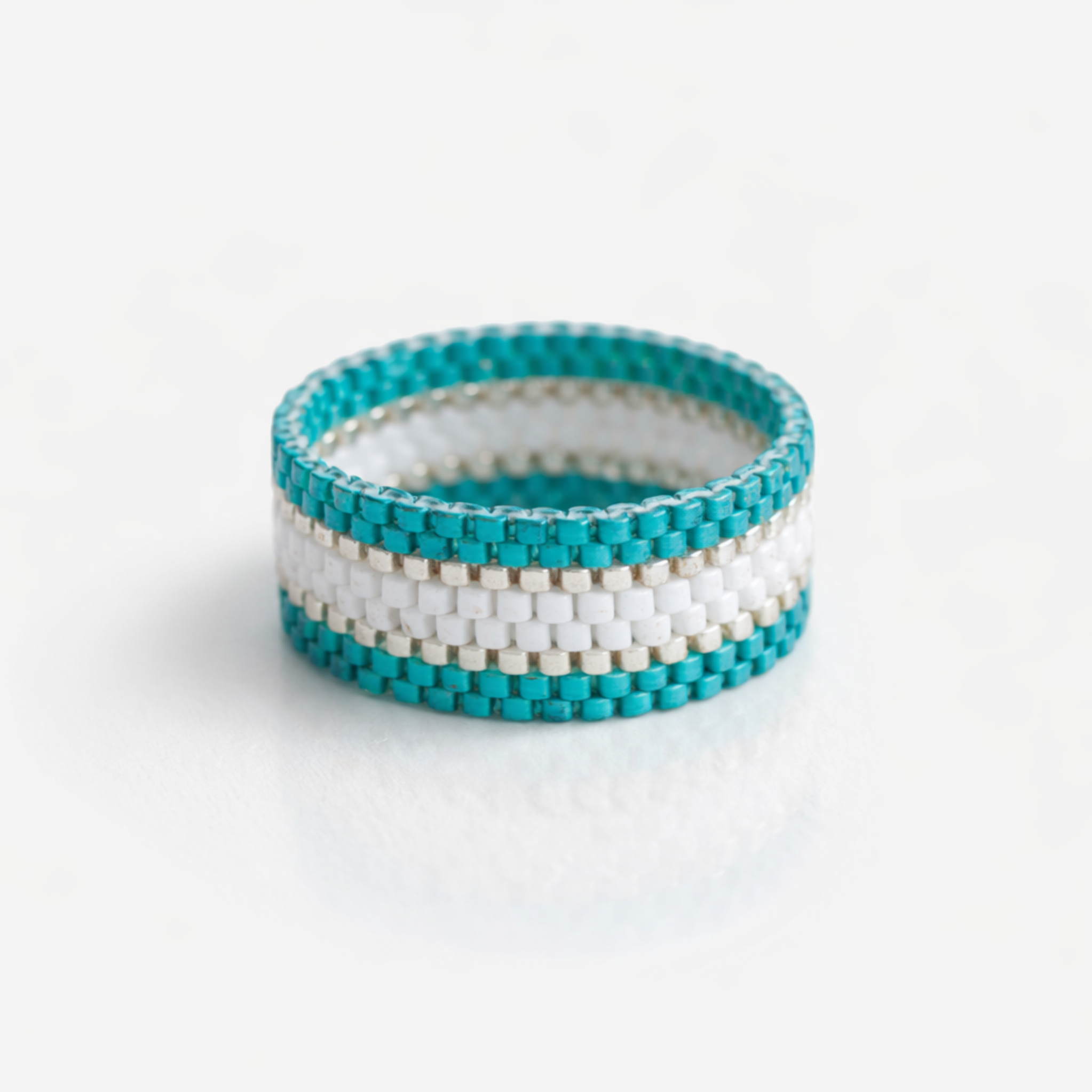 Peyton Ocean Turquoise Line Ring