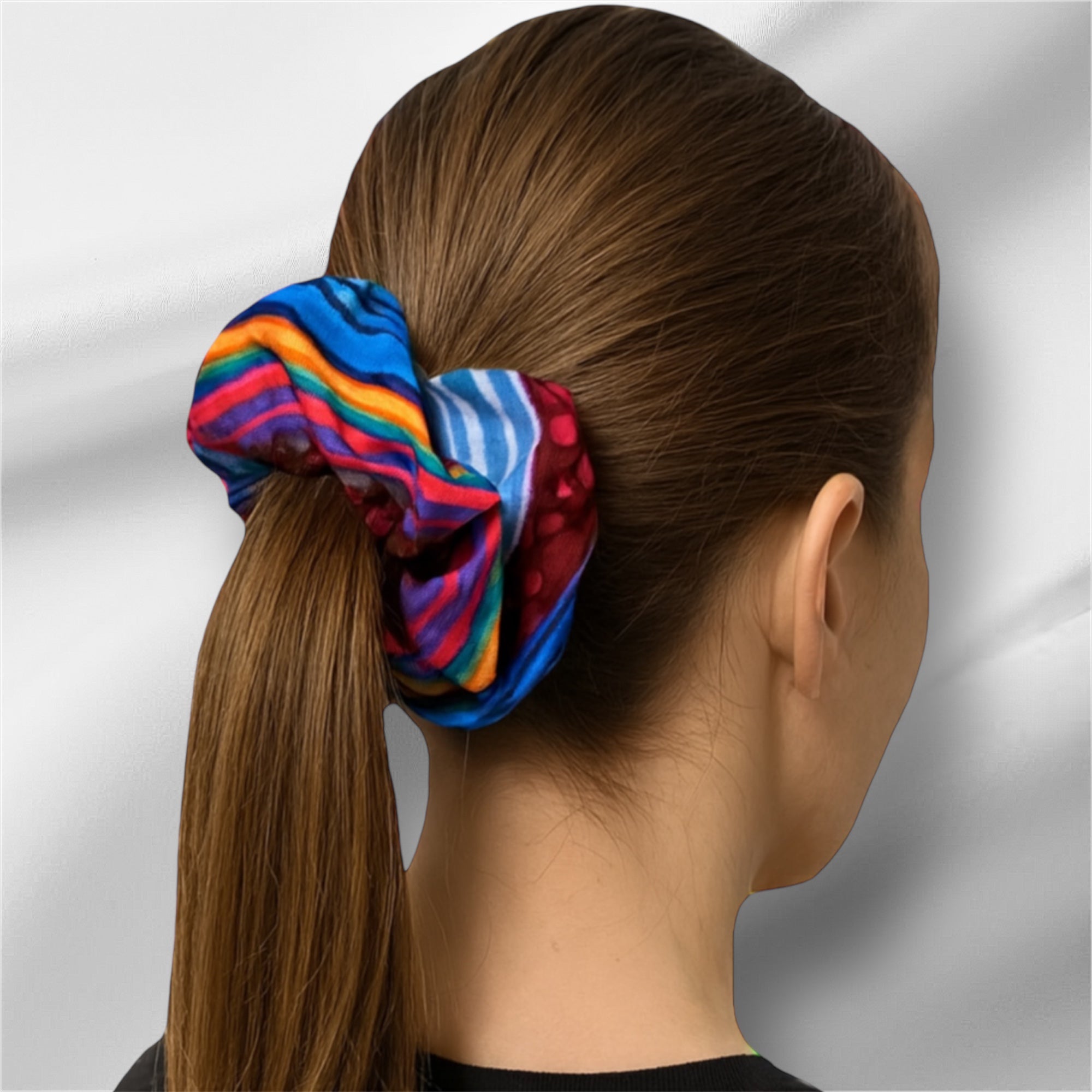 Rainbow Vibes Scrunchie