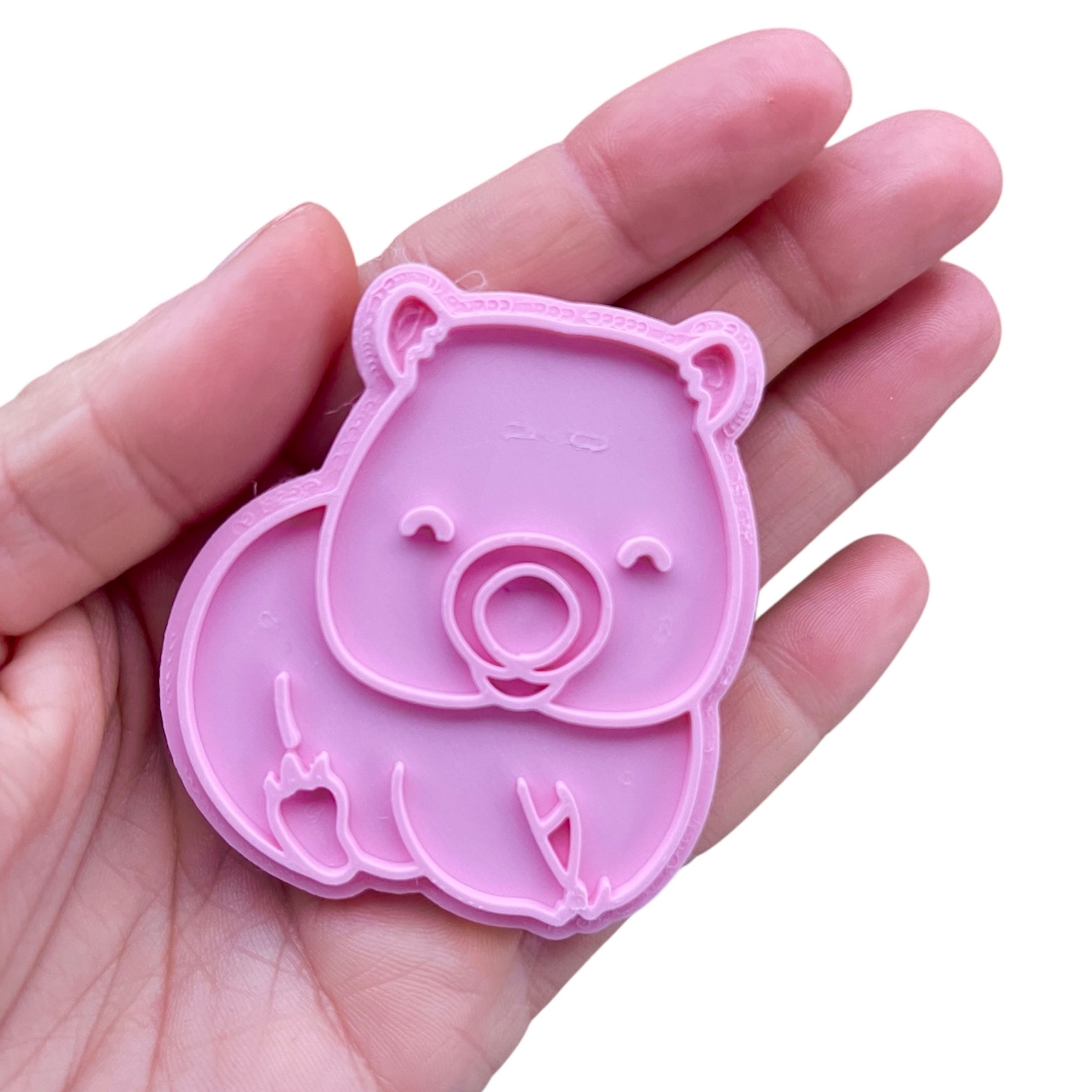 Vombat Cookie or Play-Dough cutter