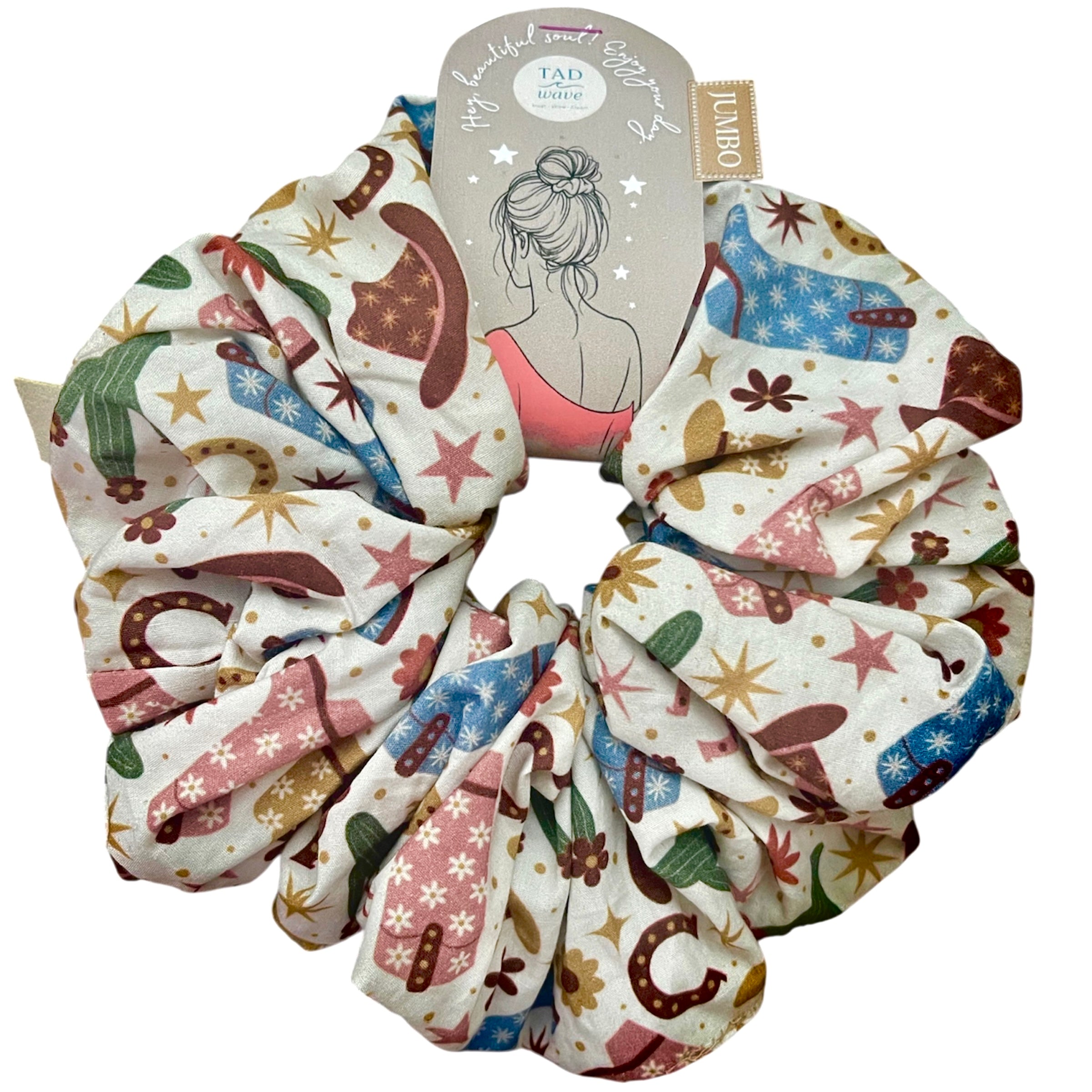 Western Cowboy Scrunchie