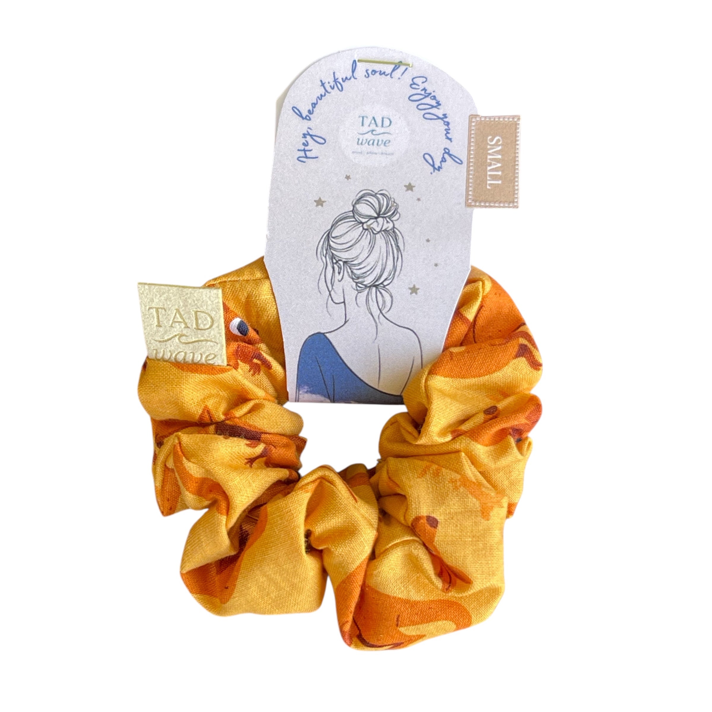 Kangaroo handmade scrunchie