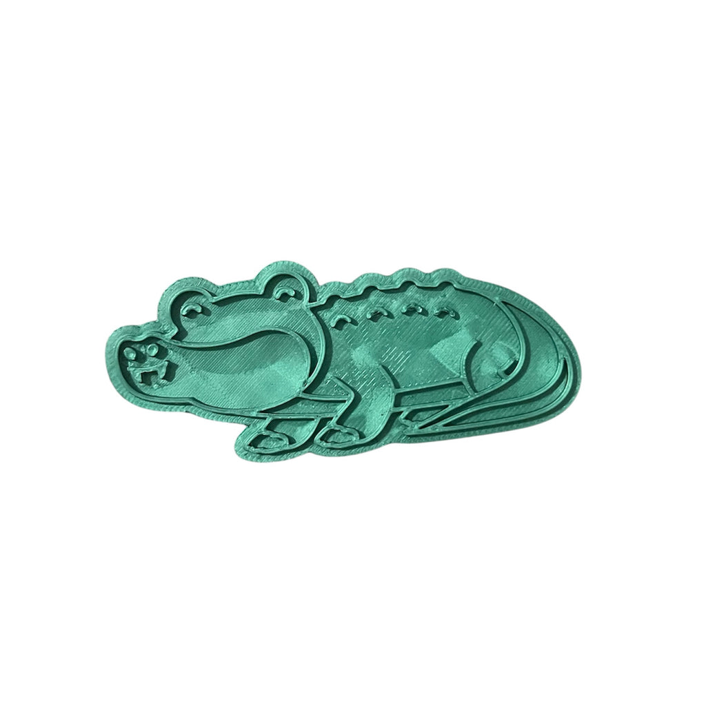 Crocodile Cookie or Play-Dough cutter