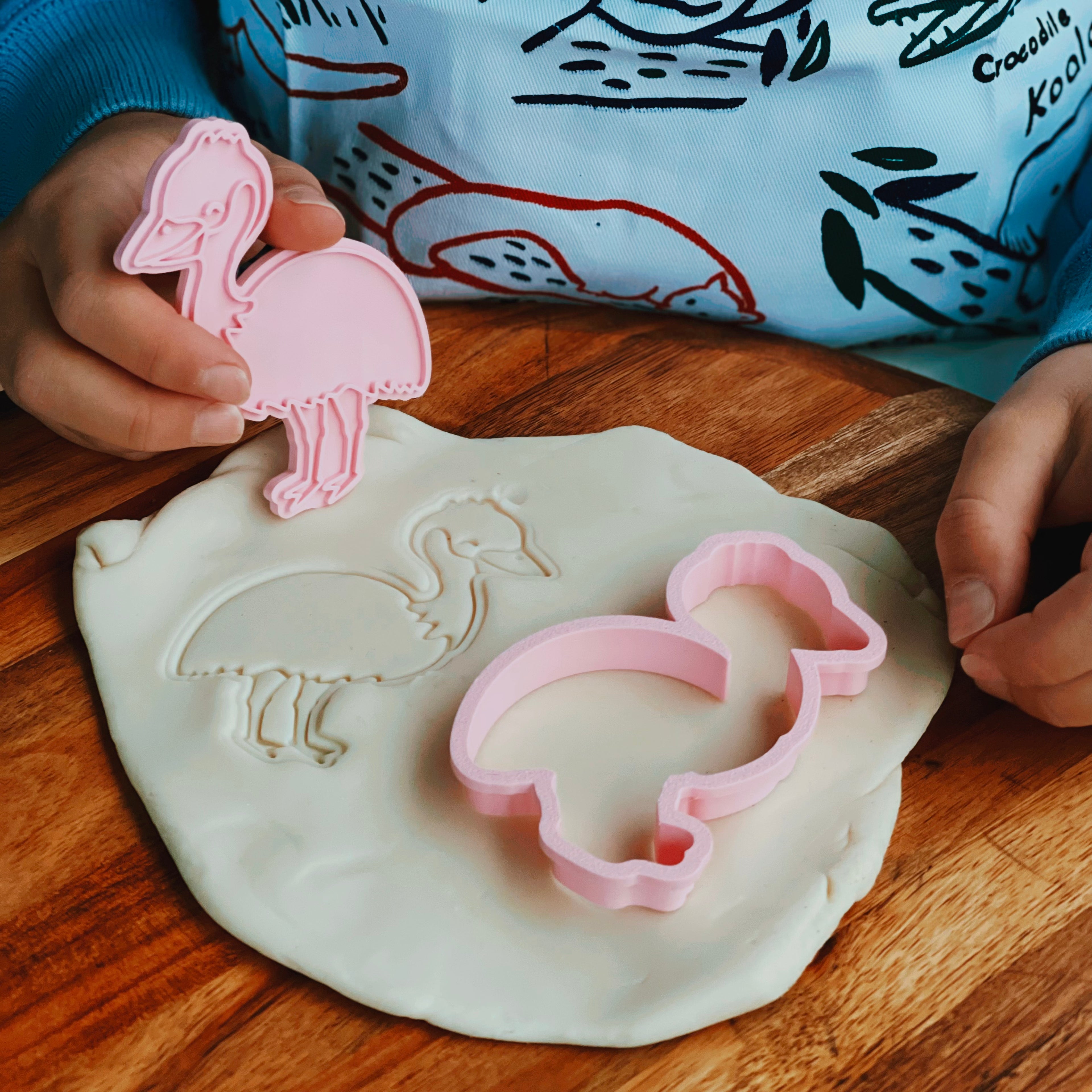 Emu Cookie or Play-Dough cutter
