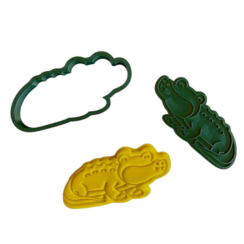 Crocodile Cookie or Play-Dough cutter