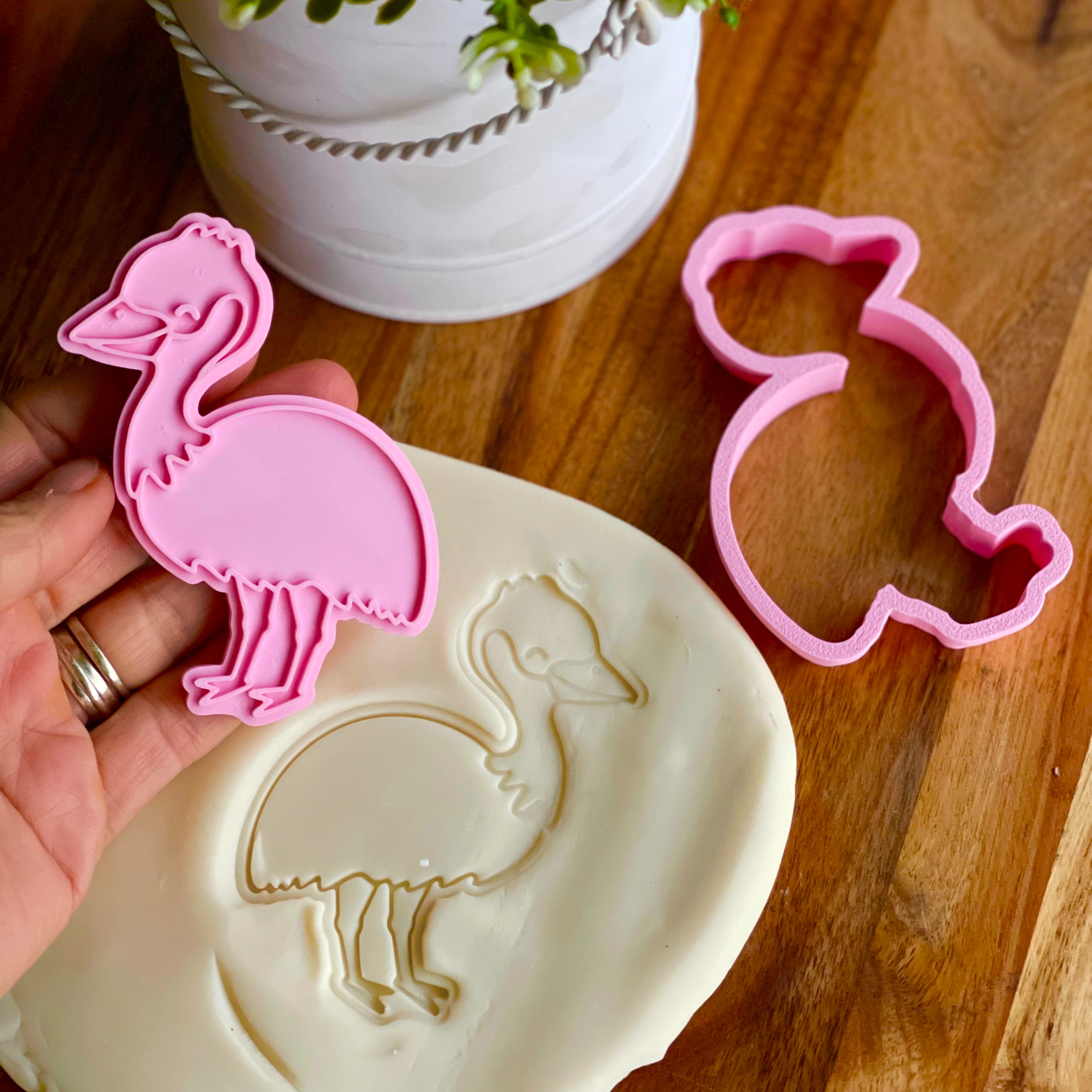 Emu Cookie or Play-Dough cutter