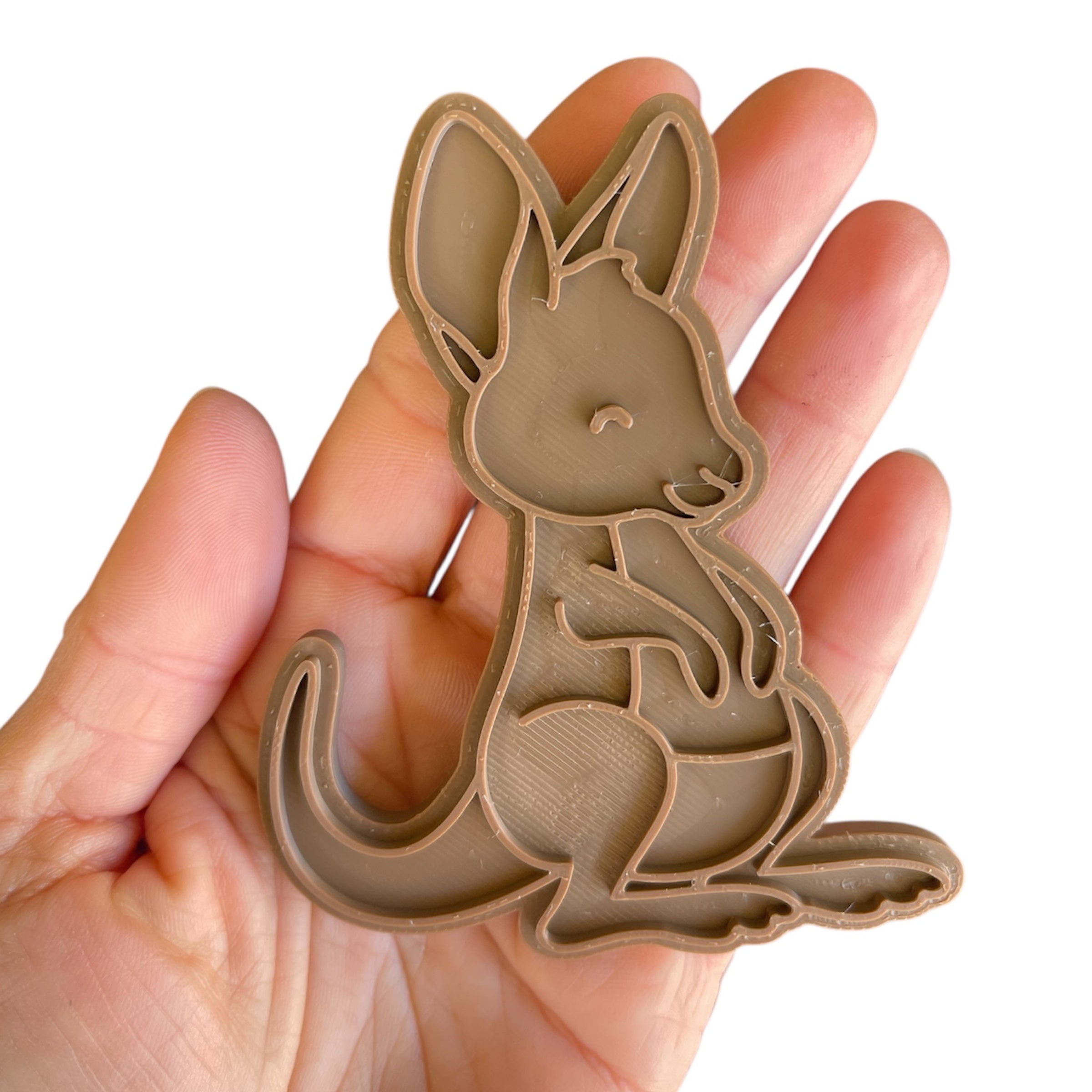 Kangaroo Cookie or Play-Dough cutter