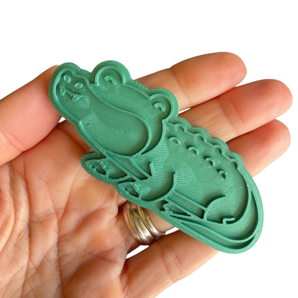 Crocodile Cookie or Play-Dough cutter