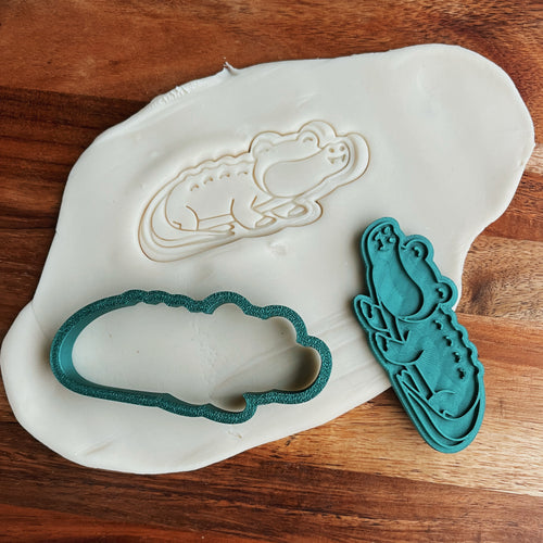 Crocodile Cookie or Play-Dough cutter