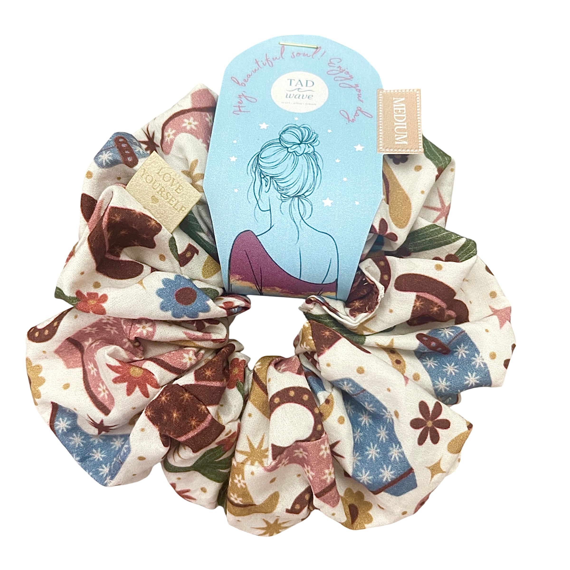 Western Cowboy Scrunchie