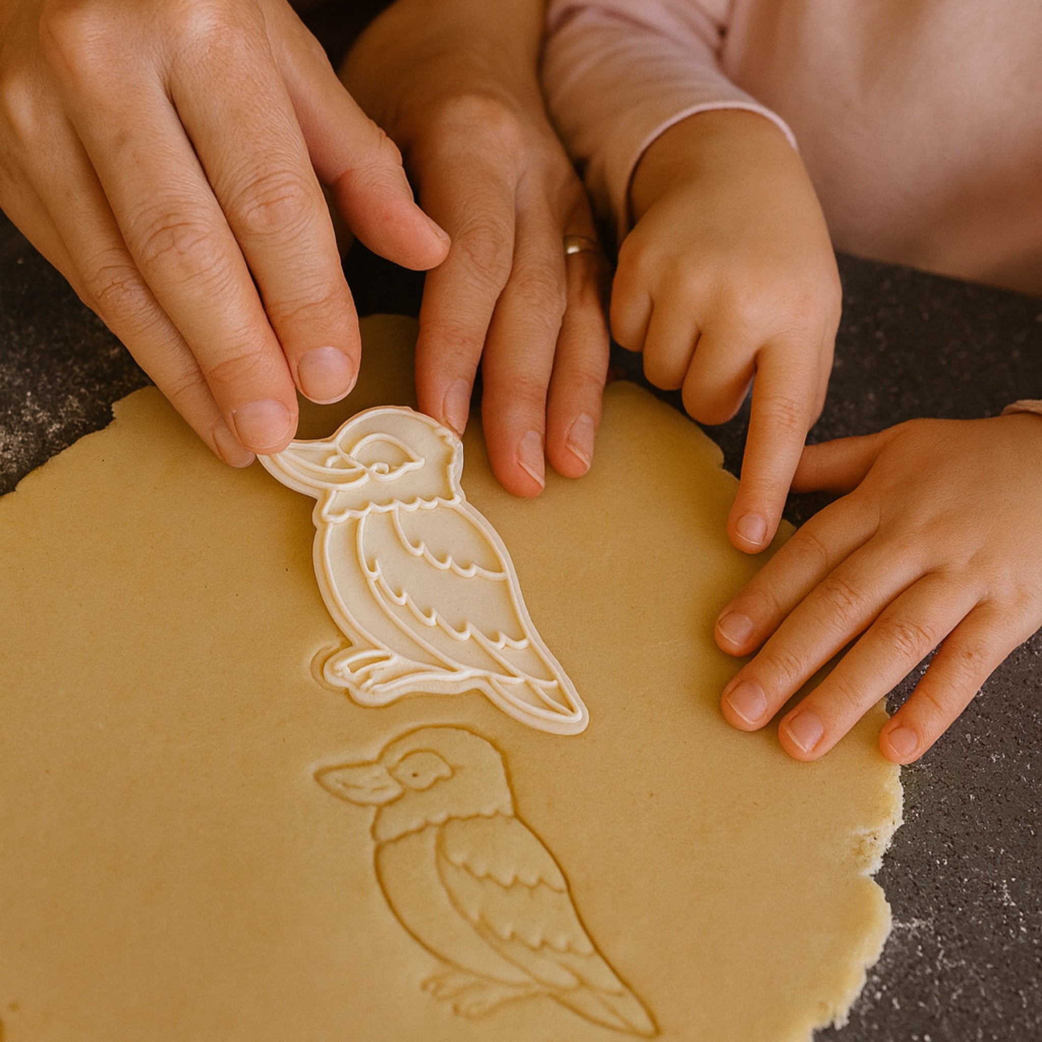 Kookaburra Cookie or Play-Dough cutter