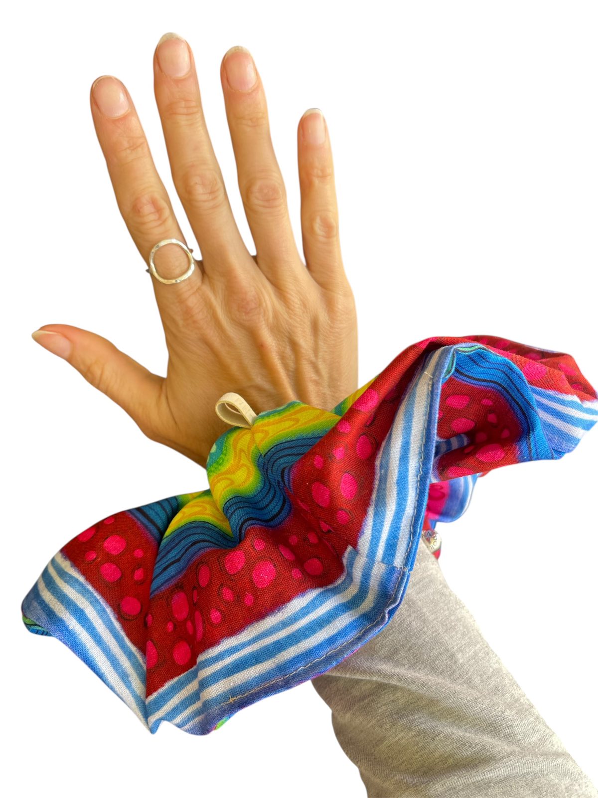 Rainbow Vibes Scrunchie