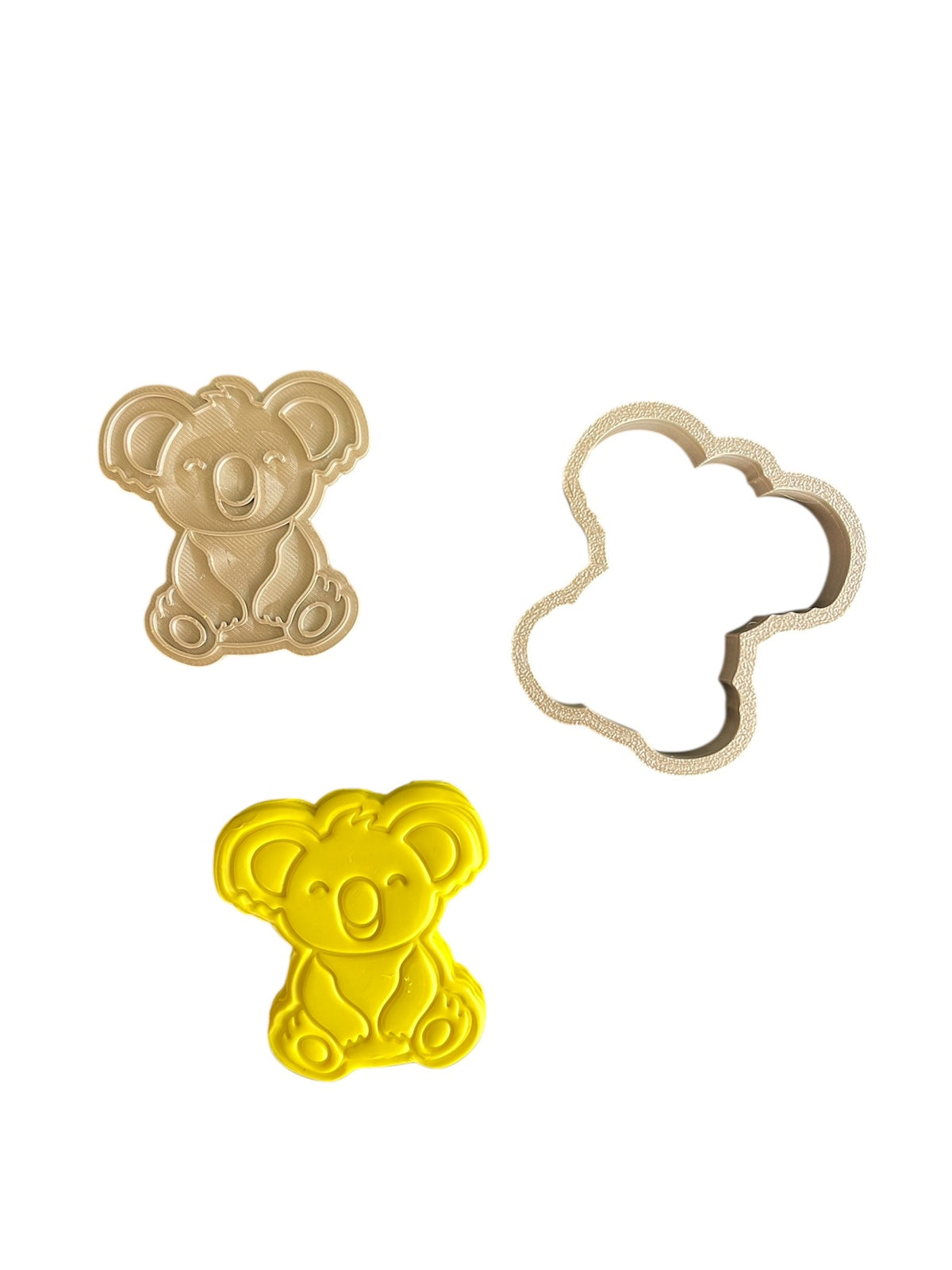 Koala Cookie or Play-Dough cutter